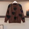 Plus Size Women's Autumn and Winter Wear Fat Sister Loose Hedging To Cover Belly Reduce Age Lazy Wind Sweater HK200 210506