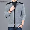 Thick Fashion Brand Sweater For Mens Cardigan Slim Fit Jumpers Knitwear Warm Autumn Casual Korean Style Clothing Male 211006