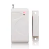 Wireless 433MHz Home Burglar Segurança Sim SMS GSM Sistema de alarme PIR Sensor de porta do detector PIR com sistemas de sirene com fio