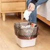 バンドルマウスでゴミ袋を引っ張る新しい材料ポータブルロープバッグキッチンが厚くして自動的に閉じた
