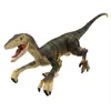 RC 공룡 Raptor VelociRaptor Roar 걷는 빛 전기 원격 제어 동물 모델 어린이 장난감 소년 선물 210928