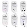 Timer US UK BR Presa di corrente elettronica digitale con timer con controllo interruttore relè temporizzato 220 V CA programmabile