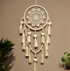 NewForign Dreams Tassel Dreamcatcher 패션 깃털 드림 포수 수공예 펜던트 벽 교수형 룸 장식 짠 EWC6630