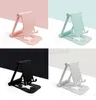 Support de téléphone pliable Bureau Mobile Stand Réglable pour Tablet Pelliculaire Téléphone Universal Bureau en plastique Stand Smartphone Support Support Nouveau