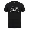 Mężczyźni Odzież Race Road Rowerzysta Cykl Koszulka Śmieszne Prezent Urodzinowy Dla Mężczyzna Dad Ojciec Lato Bawełna O Neck Streetwear Casual T Koszula 210714