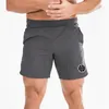 MUSCLEGUYS MENS BOARD Shorts Sexy Beach Bermuda Wear Sea Short Men Gym Shorts Quick Dry Joggers Zietbomen Fitness Shorts 210322