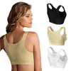 S-5XL Posture Corrector Lift Up Bra Women Shockproof Sports Cross Back Bras Support Fitness Breathable Vest Underwear 210728