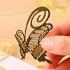 Bookmark Antique Closed Butterfly Dragonfly Bookmarks Mini Kawaii Gold Metal Paper Clip Statioenry