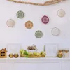 20pcs 8 10cm Embroidery Hoops Sewing Notions Frame Set Art Craft Tool Home Bamboo Decor Diy Round Traditional Stit U6u0264J