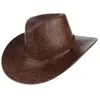 Mannen Vrouwen Retro Western Cowboy Rijhoed Reisprestaties Western Hoeden Zonneklep Cap8457382