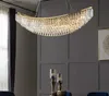 Luxury crystal chandelier LED modern living room lamp meeting room hotel decoration lamp