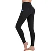 Kobieta legging z kieszeniami Slim Fit Push Up High Waist Kobiety Spodnie Legginsy Sport Gym Fitness Navy Blue Bodycon 210604