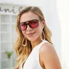 Okulary przeciwsłoneczne 2021 Wysokiej Jakości Lekki Ocean Obiektyw Square Kobiety T Oversized Okulary przeciwsłoneczne Mężczyźni Eleganckie Duże Odcienie Oculos