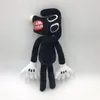 37 cm anime sirène tête en peluche jouet dessin animé animal poupée horreur noire chat long donne aux enfants un merveilleux Noël présent5253622