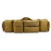 Sacs Sacs de chasse lourds M249 Sac à dos de fusil tactique Sac à dos extérieur Sac de sport 600D Oxford Gun Case6293253