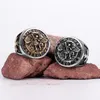 Cluster Ringen 316L Rvs St-Michael Mannen Goede Lucky Talisman Religieuze Persoonlijkheid Biker Ring Voor Jongen Mode sieraden Gift