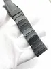 Universele solide platte interface titanium horlogebanden metalen band armband titaniumlegering mannen breedte 20 21 22 23mm