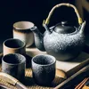 150ml 195ml Tazza da tè in stile giapponese Tazza da acqua Stoare Ceramica Tazze per bicchieri da cucina Kungfu dipinte a mano