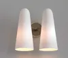 Simple Milk Glass Wall Lamp Modern Bedroom Sconces Bathroom Light Fixtures for Home Decor Dining Room Cafe Office Luminaire