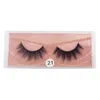 Faux Cils Réutilisables Faits À La Main Lumière Douce Naturel Long 3D Faux Cils Extension Accessoire De Maquillage Pour Les Yeux Rose Autocollant 10 Modèles