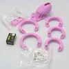 Nxy Cockrings Sm Sex Toys Dispositivi di castità maschile in silicone Anelli per cazzi lunghi morbidi con 5 dimensioni Gabbia per pene Negozio per adulti 1210