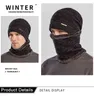 Autumn And Hats, Knitted Woolen Cap, Two-piece Warm Bib, Winter Men's Ear Protection, Biking Cap