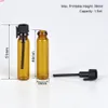 100 x 1,5 ml Voyage Vide Rechargeable Mini Flacons De Parfum En Verre Petit Échantillon Bouteilles Laboratoire Liquide Parfum Test Tubehigh qty