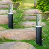 Çim Lambalar 7W Akrilik Açık Bahçe Sütun Işığı Alüminyum Post Lamba Posta Bullard Villa Park Peyzaj