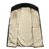 Men' Sleeveless Vest Jackets Winter Fashion vest Male Cotton-Padded Fleece Vests Coats Men Warm Black Waistcoats Clothing 8XL 211104