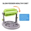 New Roller Cat Dog Feeder Réglable Pet Feeder Cat and Dog Food Bowl Jouets Pet Supplies Y200922