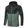 Mannen Kleding Hoge Kwaliteit Mode Lente Herfst Running Sportwear Jacket Hooded Windbreaker Outdoor Jacket voor Mannen Custom X0710