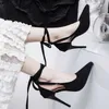 Summer Pointed Stiletto Women's Hollow Sandals Comfortable Ladies Straps Temperament Fashionable High Heels Ladies 210611