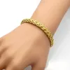 7 mm roestvrij stalen armband van hoge kwaliteit open ronde vorm tarwe geweven armband voor meisje sieraden geschenken Q0719