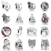 NEU 2021 100 % 925 Sterling Silber Weihnachtsbaum Charm Fit DIY Original Armband Fashion Schmuck Geschenk