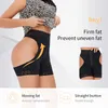 Body Shaper Höschen mit offenem Hintern und hoher Taille, schlankmachende Hülle, für Damen, flacher Bauch, Bauchkontrolle, Shapwear, Unterwäsche, Arsch-Push-Up