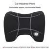 シートクッションカーヘッドレストトラベルネックピロー枕メモリフォームバックサポートヘッド拘束睡眠の睡眠
