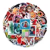 50 Stück gemischte Graffiti-Skateboard-Aufkleber, amerikanische Kinder, Animationsfilm, für Auto, Laptop, Kühlschrank, Helm, Pad, Fahrrad, Motorrad, PS4, Buch, Gitarre, PVC-Aufkleber