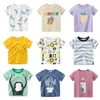 Sommer Kinder T-Shirt Kinder Cartoon Tops Tees T Baby Jungen Mädchen Shirt T Shirt Größe 2-8 Jahre Baumwolle junge Kleidung Mode Neue G1224