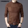 COODRONY Herren Pullover Winter Weihnachten Pullover Männer Pullover Männer Kaschmir Rollkragen Pull Homme Kleidung Jersey Hombre H007 220108