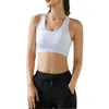 Gym vêtements femmes sport soutien-gorge décontracté course Yoga Fitness équipement respirant téléphone poche entraînement fort soutien extérieur intérieur Nylon