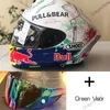 Hełmy motocyklowe pełne twarz hełm x14 czerwony malarstwo motocross wyścigowe motobike jazda casco de motocicleta