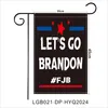 Newus FJB BiDen Garden Flag Допустим флаги Брэндона 30 * 45см на открытом воздухе крытый баннер декоративный RRA10000