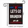 NEWUS FJB Biden Gartenflagge Let's Go Brandon Flags 30 * 45 cm Outdoor Indoor Banner Dekorativ RRA10000