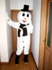 2021 Performance sur scène Costume de mascotte de bonhomme de neige Halloween Noël Personnage de dessin animé Tenues Costume Dépliants publicitaires Vêtements Carnaval Unisexe Adultes Tenue