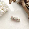 Hair Clips & Barrettes Plaid Candy Colorfur Stereo Girl Cartoon Hairpin For Women Children Flower Sweet Hairpins Accessories