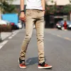 fashion men's jeans light color stretch jeans casual straight Slim fit Multicolor skinny jeans men cotton denim trousers 210622