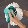 4Pcs Microfiber Replacement Head Hands-Free Rotating Mop Cloth for Leifheit Disc Household Cleaning 210805