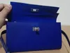 Realfine888 3A Quality Kerry Classic Wallet Epsom Kalbsleder Geldbörse für Damen mit Staubbeutel Box246q
