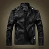 Veste de moto manteau imperméable pour hansome homme automne hiver veste en cuir manteau en peau de vache Hommes mode chaud biker veste jeunesse 211009