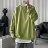 Hybskr män harajuku hoodies tröjor överdimensionerade kvinnor streetwear svart hoodie manlig hiphop vinter grundläggande 220217